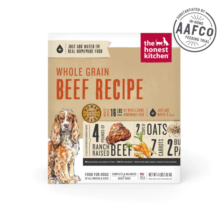 The Honest Kitchen Dehydrated Whole Grain Beef Dog Food