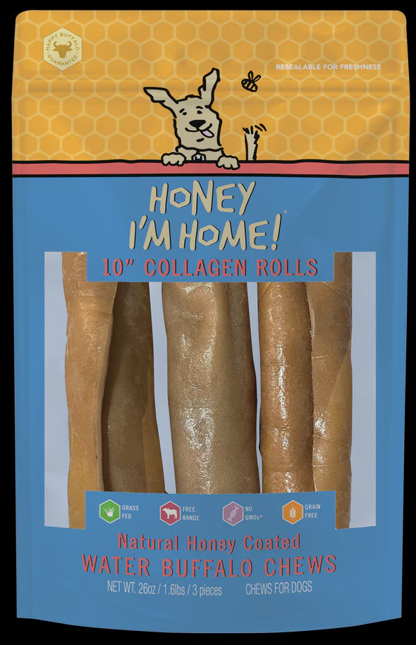 Honey I'm Home Collagen Roll 10" 3pk