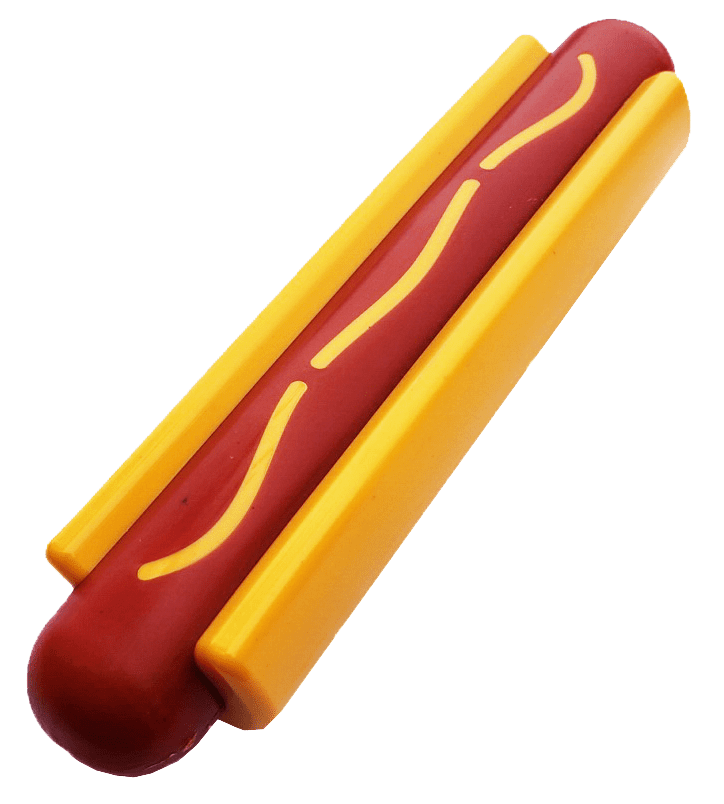 SodaPup Hot Dog Ultra Durable Nylon Chew