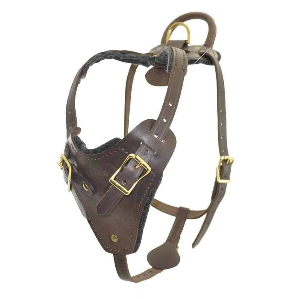 Viper Invader Leather Working Dog Harness