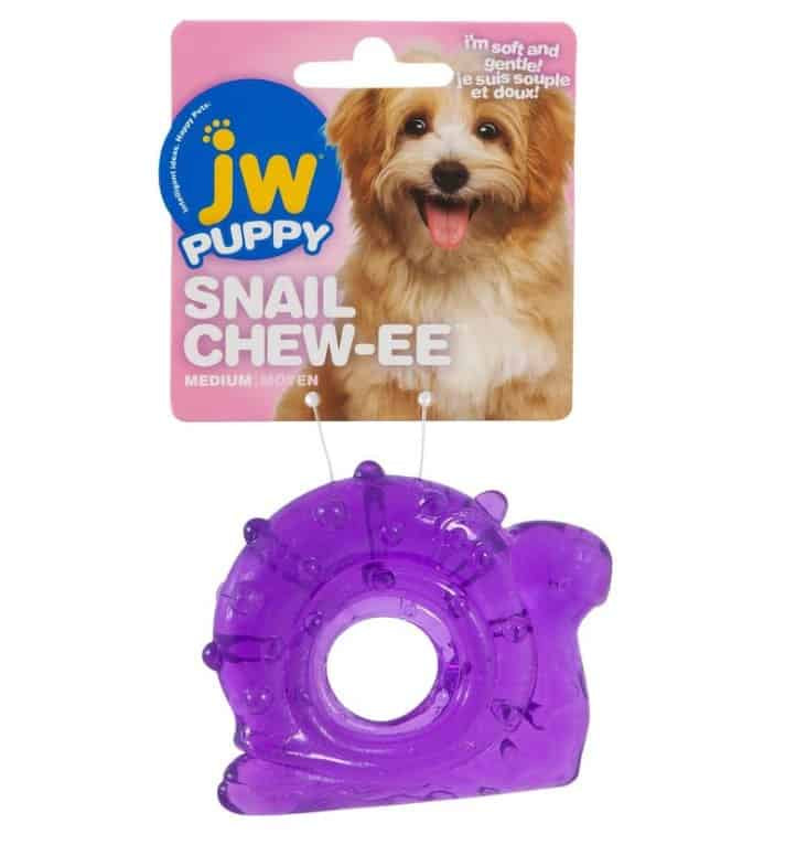 JW Pet Puppy Snail Chew-ee