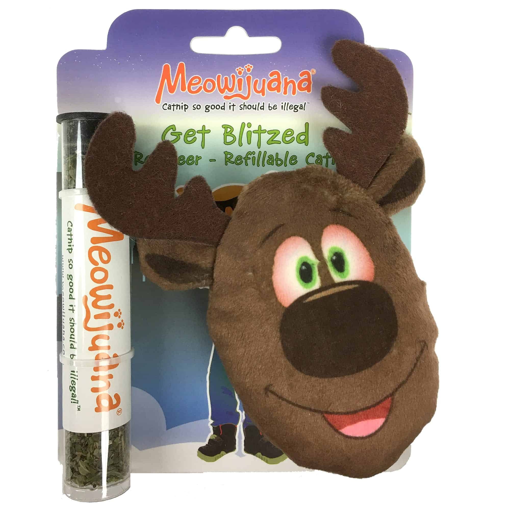 Meowijuana Get Blitzed Reindeer