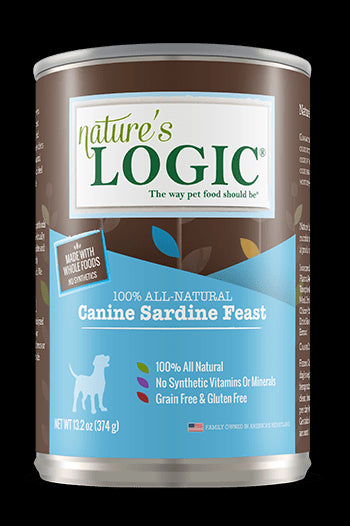 Nature's Logic Canine Sardine Feast 13.2oz