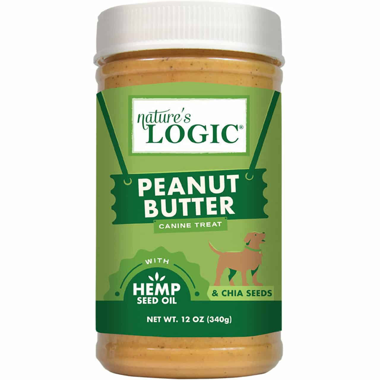 Nature's Logic Hempseed Oil Calming Peanut Butter