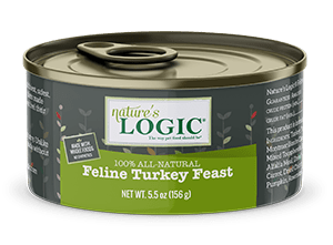 Nature's Logic Turkey Grain-Free Canned Cat Food