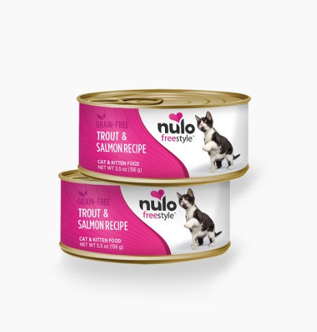 Nulo Freestyle Trout and Salmon Grain Free Canned Cat Food