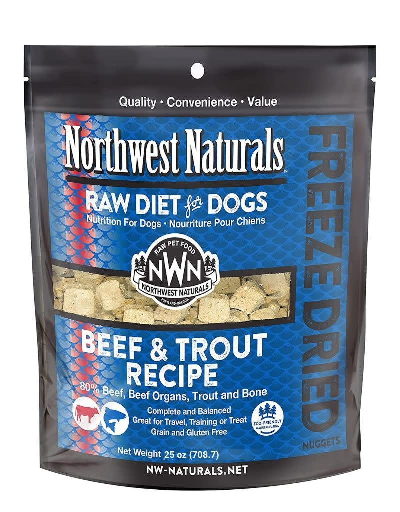 Northwest Naturals Freeze Dried Beef & Trout Nuggets