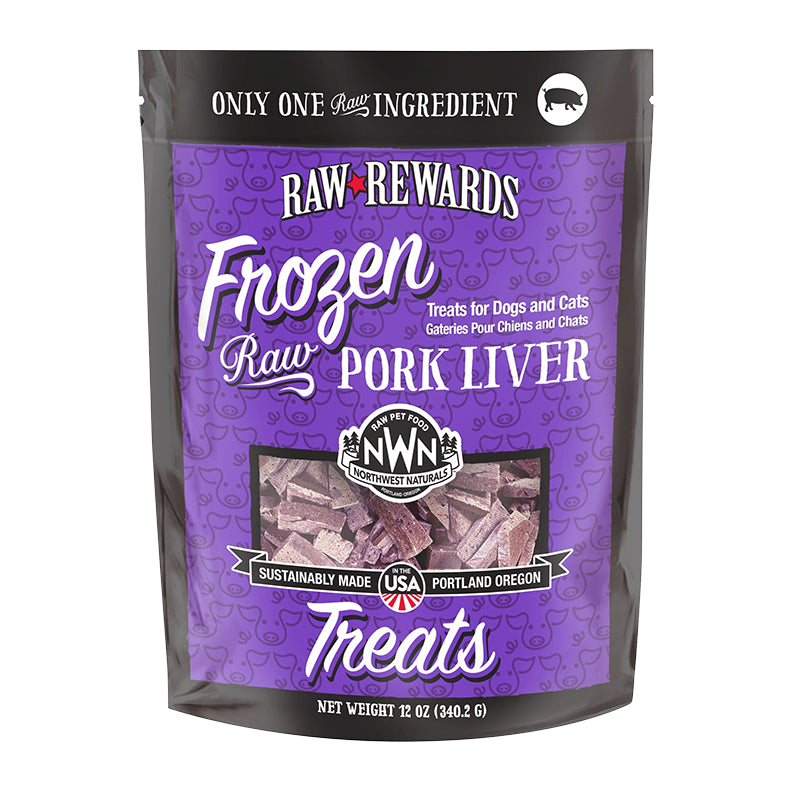 Northwest Naturals Frozen Pork Liver Treats