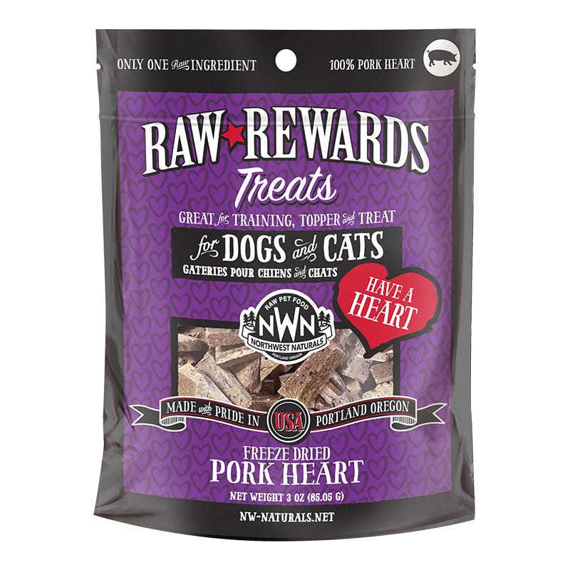 Northwest Naturals Raw Rewards Pork Heart