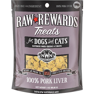 Northwest Naturals Raw Rewards Pork Liver