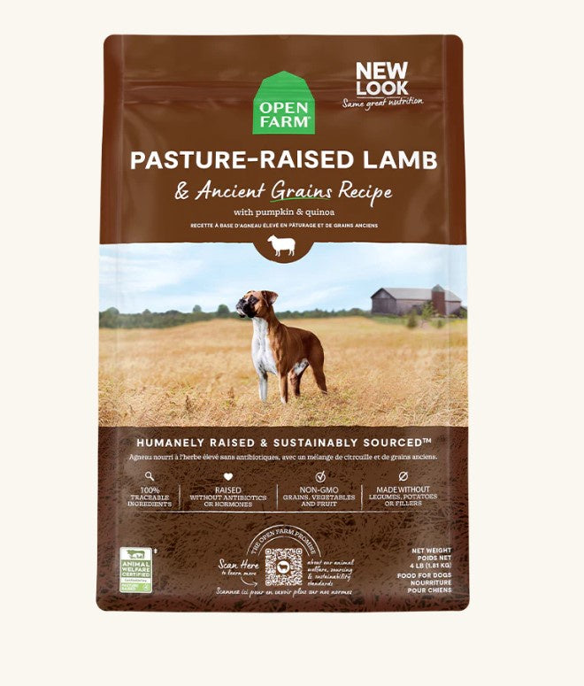 Open Farm Pasture-Raised Lamb & Ancient Grains Dry Dog Food