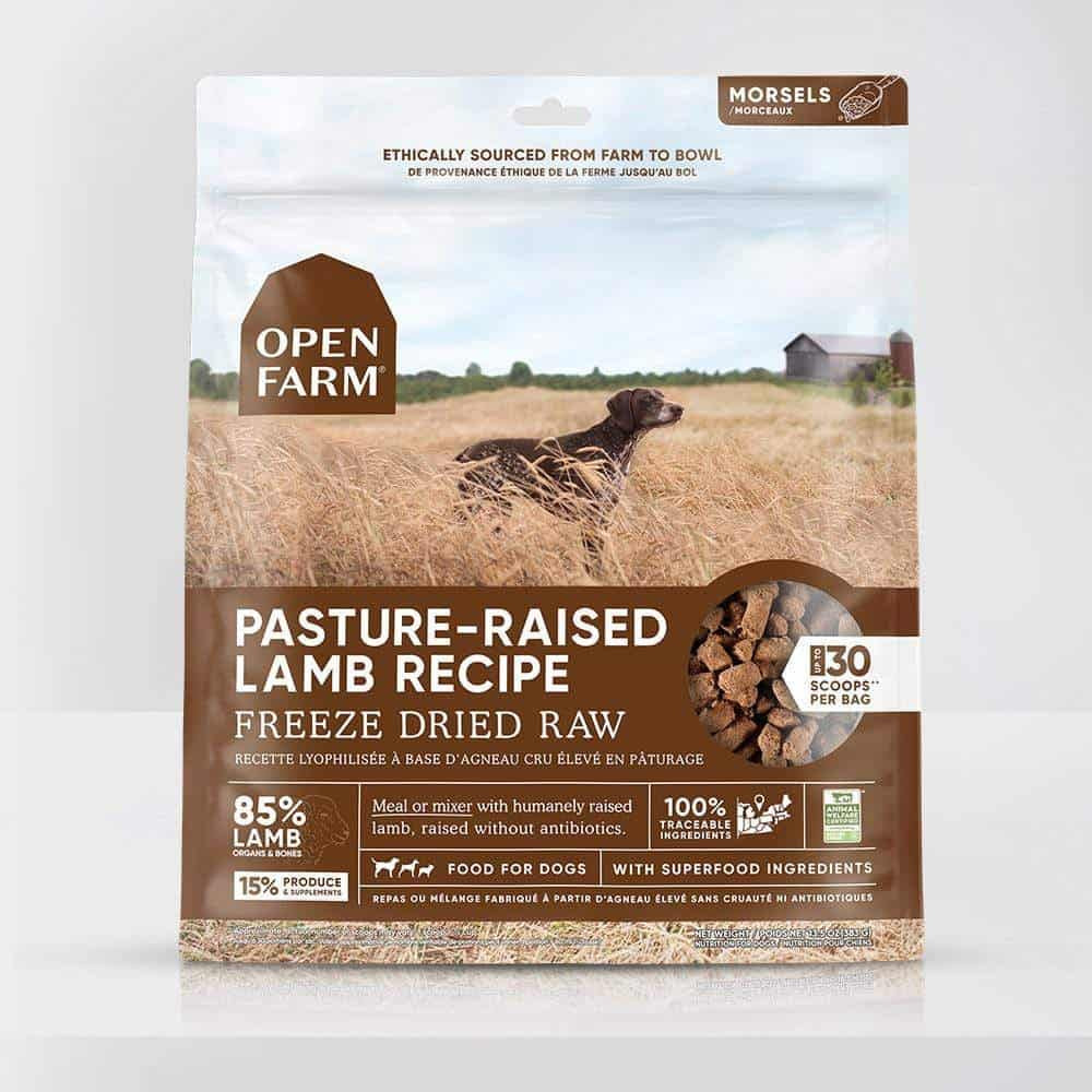 Open Farm Lamb Freeze Dried Dog Food