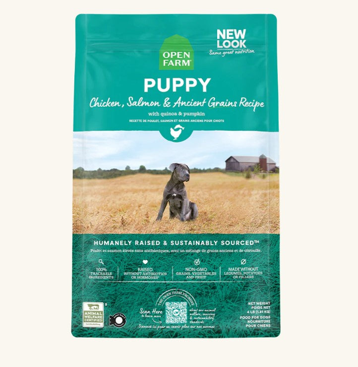 Open Farm Ancient Grains High-Protein Puppy Dry Dog Food
