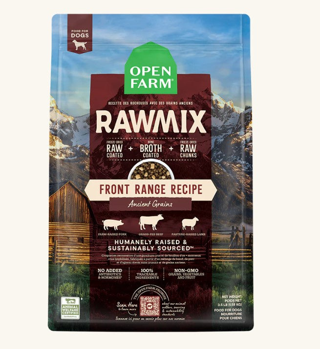 Open Farm Front Range Ancient Grains RawMix Dry Dog Food