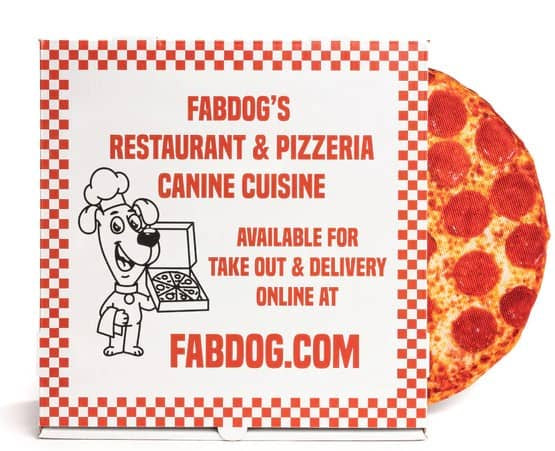 FabDog Super Squeaker 10" Pizza