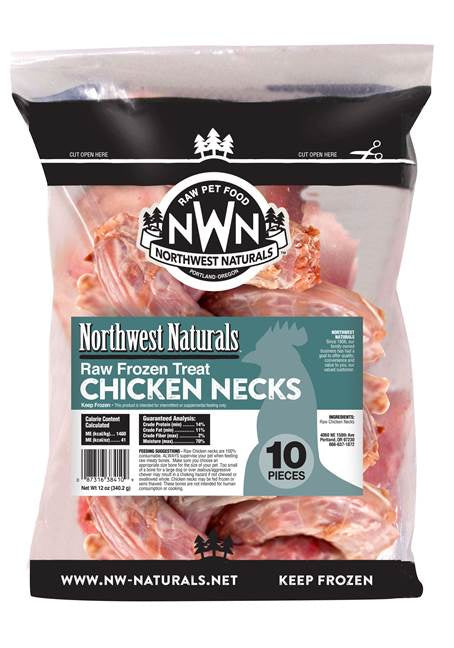 Northwest Naturals Chicken Necks 10 count