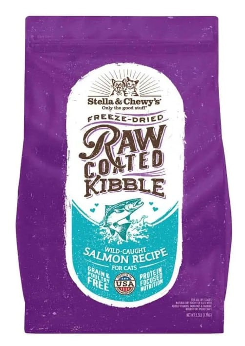 Stella & Chewy's Raw Coated Wild-Caught Salmon Recipe for Cats