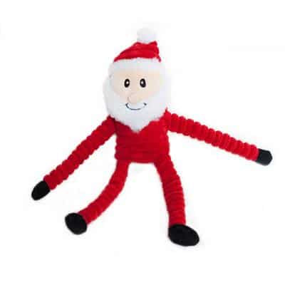 Zippy Paws Holiday Crinkle Santa