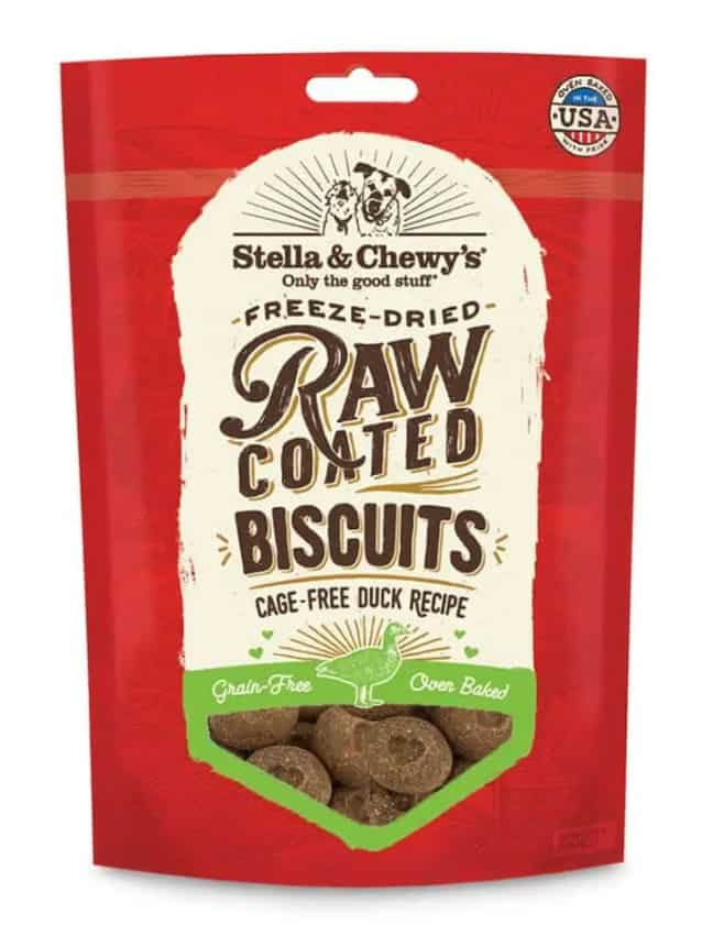 Stella & Chewy's Raw Coated Duck Biscuits