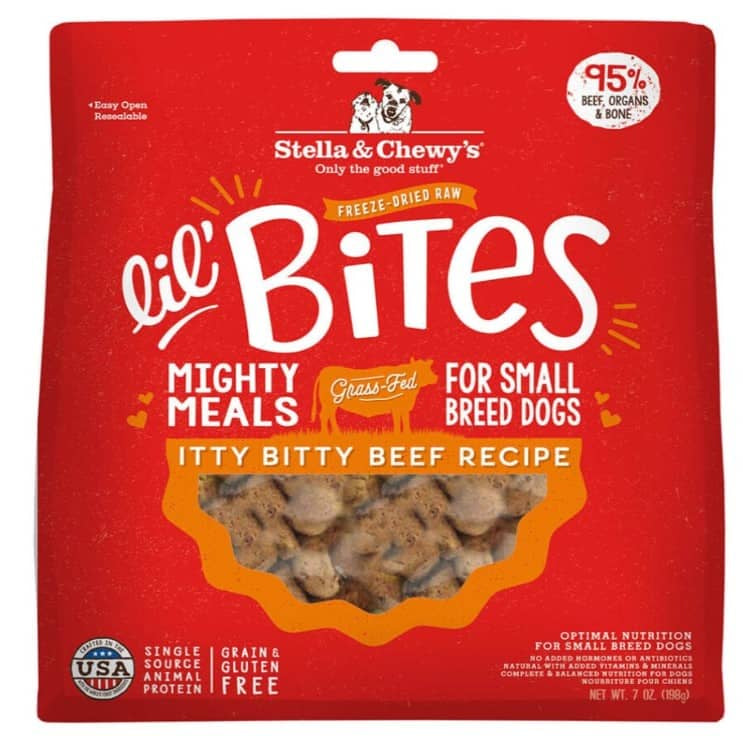 Stella & Chewy's Freeze Dried Little Bites Itty Bitty Beef