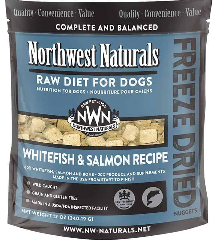 Northwest Naturals Freeze Dried Whitefish and Salmon Nuggets