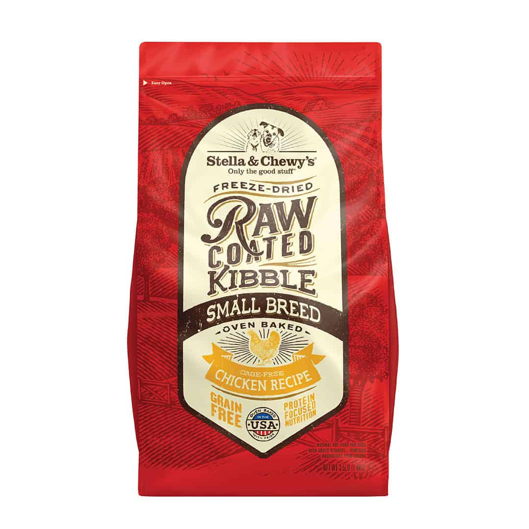 Stella & Chewy's Cage-Free Chicken Raw Coated Kibble for Small Breeds