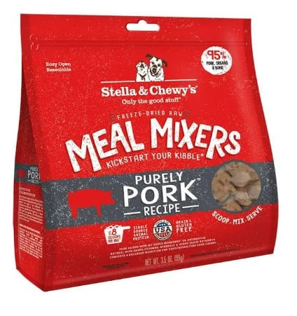 Stella & Chewy's Freeze Dried Meal Mixer Purely Pork