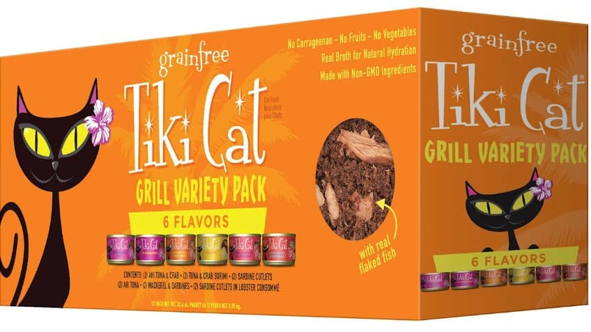 Tiki Cat Grill Shreds Variety Pack
