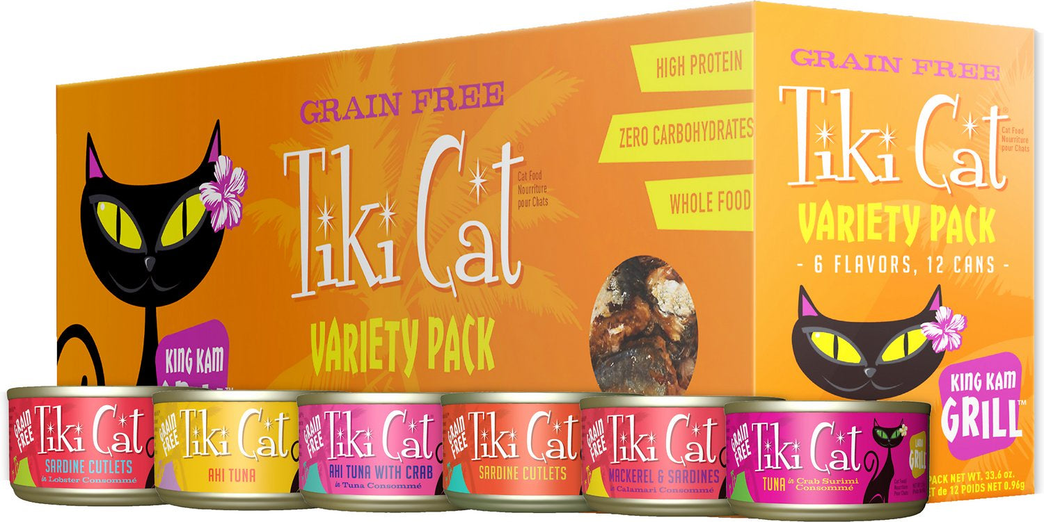 Tiki Cat Grill Variety Pack