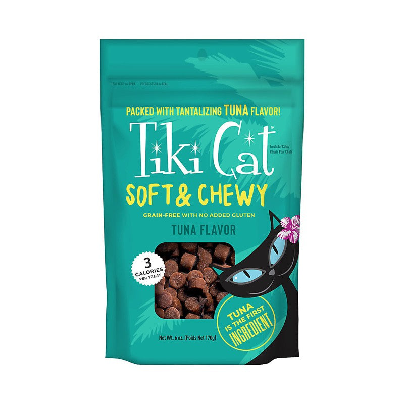 Tiki Cat Soft & Chewy Tuna - 6 oz