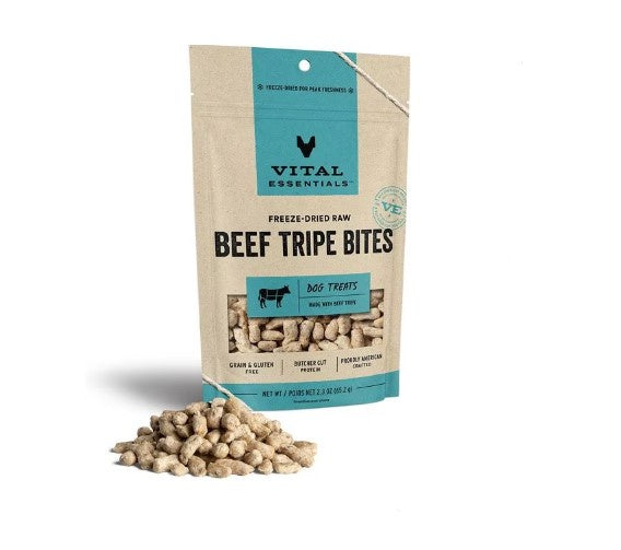 Vital Essentials Beef Tripe Dog Bites