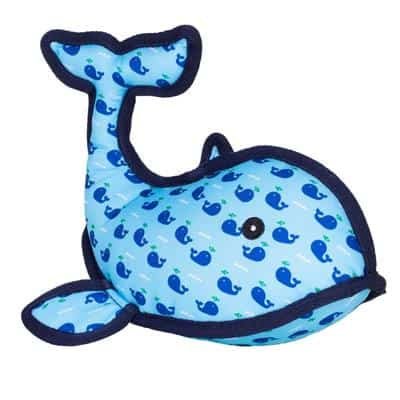 The Worthy Dog Squirt Whale Toy
