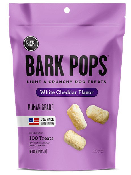 Bixbi White Cheddar Bark Pops
