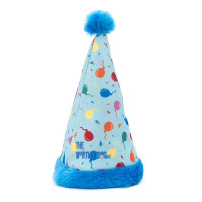 The Worthy Dog Blue Birthday Hat