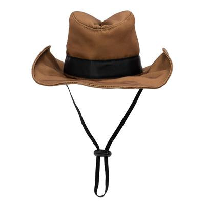 The Worthy Dog Brown Cowboy Hat