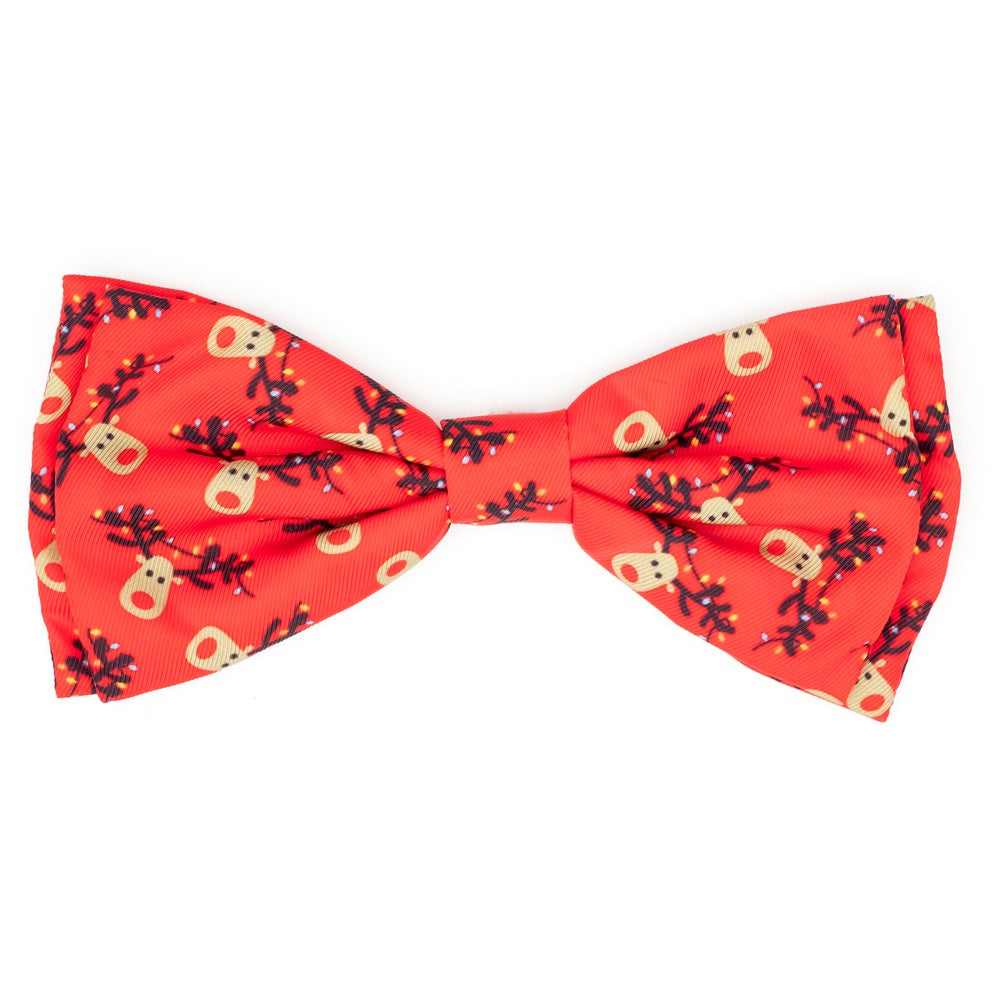 The Worthy Dog Bow Tie - Rudolph