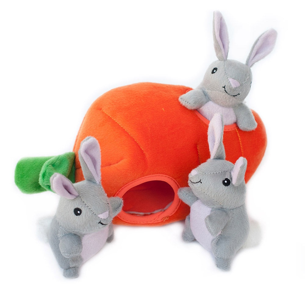 Zippy Rabbit Zippy Paws Burrow - Bunnies in Carrot