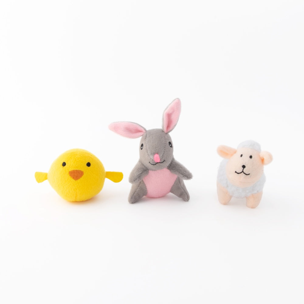 Zippy Paws Easter 3-Pack